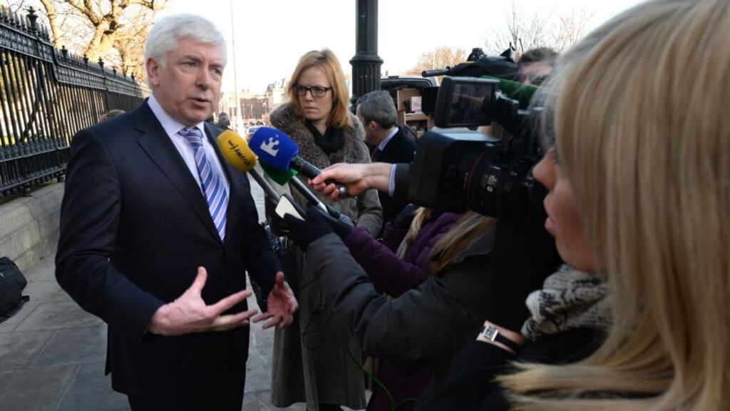 Minister for Communications Alex White: submissions received from media organisations on media mergers guidelines “very mixed in their perspectives”. Photograph: Dara Mac Donaill