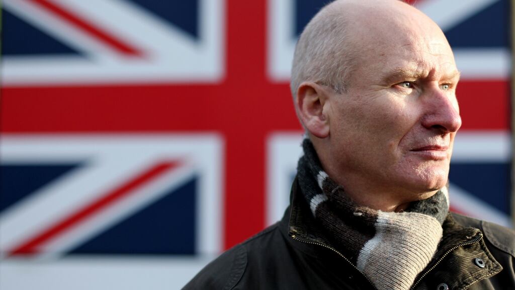 Billy Hutchinson. Photograph: Peter Muhly/AFP/Getty