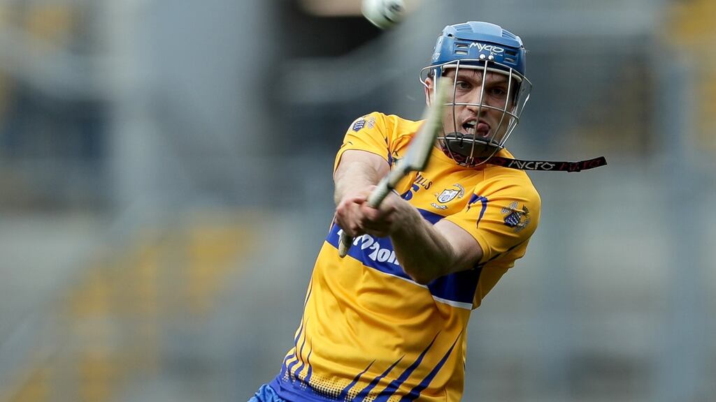 Shane O’Donnell: back in the Clare fold  in advance of the championship which starts next month with a visit to Waterford.   Photograph: Laszlo Geczo/Inpho