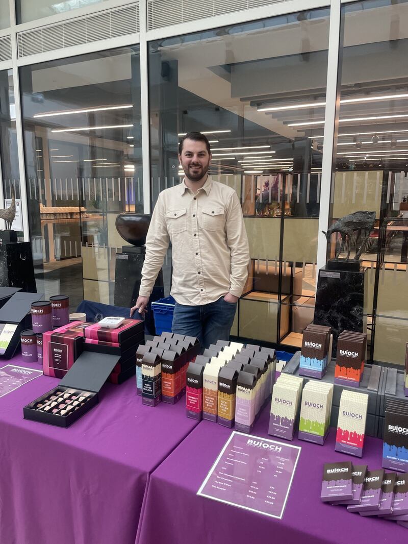 Daryl Johnson of Buíoch Irish Chocolates