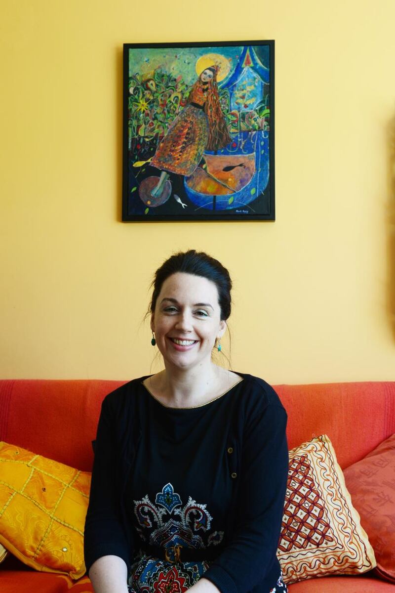 Niamh Boyce: “I find it much easier to write than to paint.” Photograph: Alan Betson