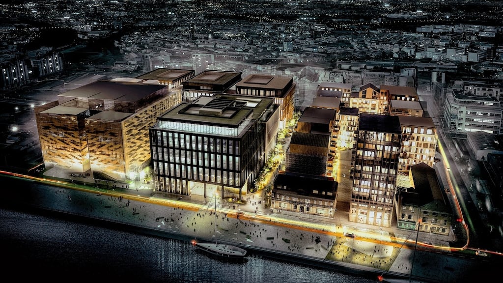The Dublin Landings development on North Wall Quay