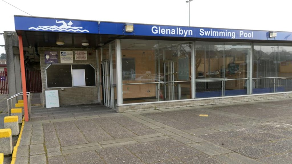 Glenalbyn Swimming Pool, Stillorgan, Dublin. Photograph: Dara Mac Dónaill