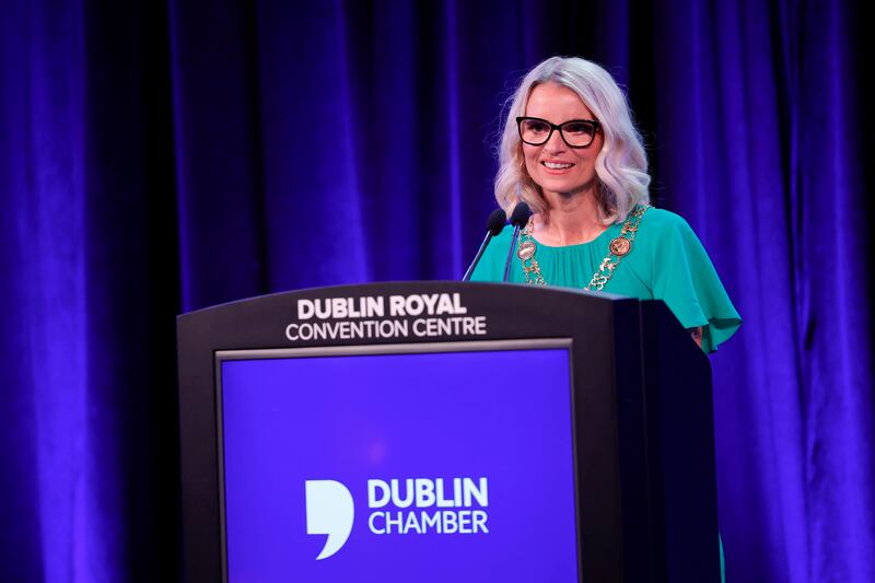 Siobhan O'Shea says it is 'a privilege and honour' to follow in the footsteps of the great business leaders who have been president of Dublin Chamber. Picture: Conor McCabe Photography.