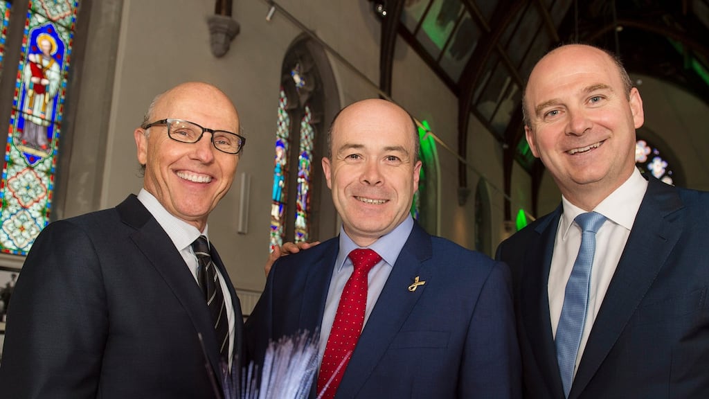 David McCourt (left), founder of Granahan McCourt, which has pulled out of the broadband process in Northern Ireland.