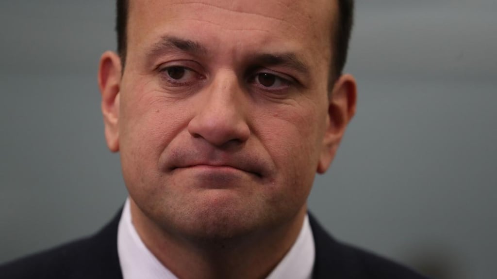 Taoiseach Leo Varadkar. ‘Galvanising a new government to deliver what needs to be done would be a huge task for Micheál Martin and Leo Varadkar – and they will both know it.’ Photograph: Liam McBurney/PA Wire