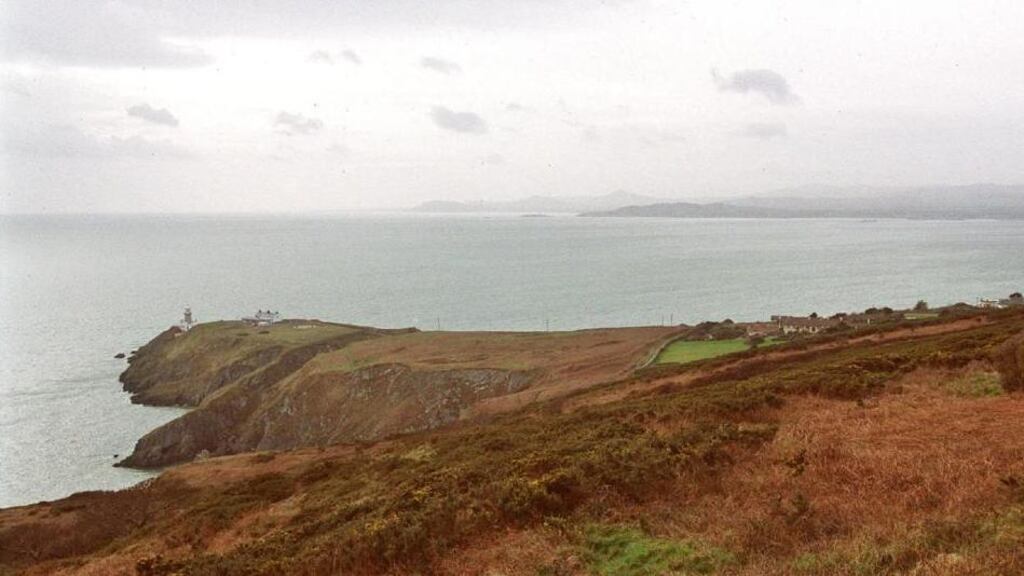 The view from Howth Summit over Dublin Bay. Once complete, the cyclepath will provide a 22km continuous off-road cycle route around the bay
