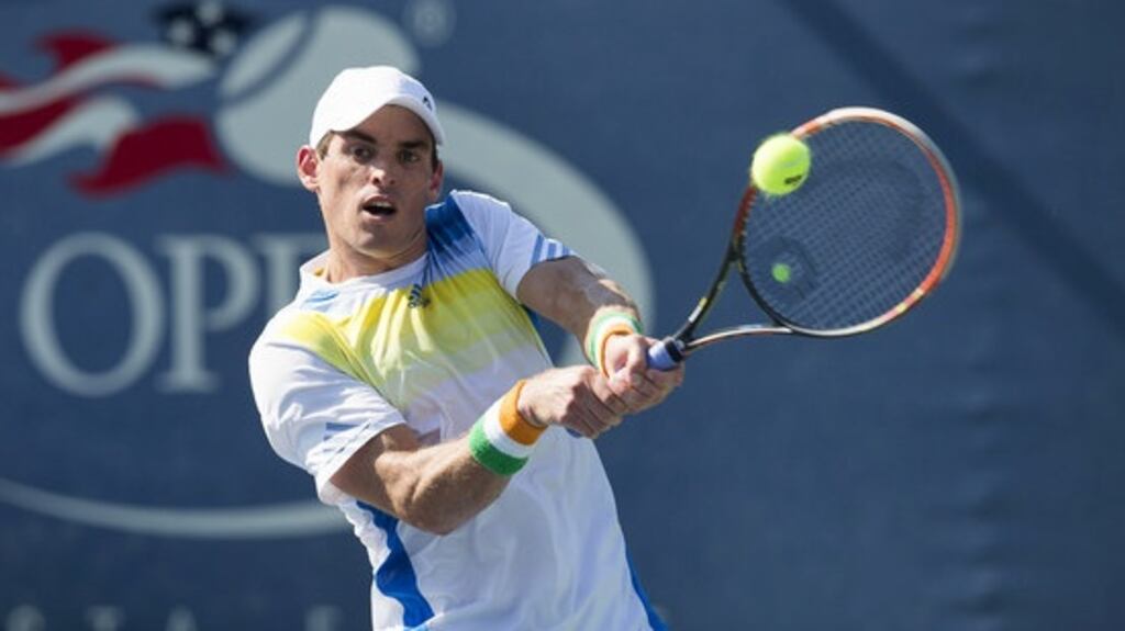 Conor Niland has named Ireland number one James McGee in his side for the Davis Cup. Photograph: Inpho/Mike Frey