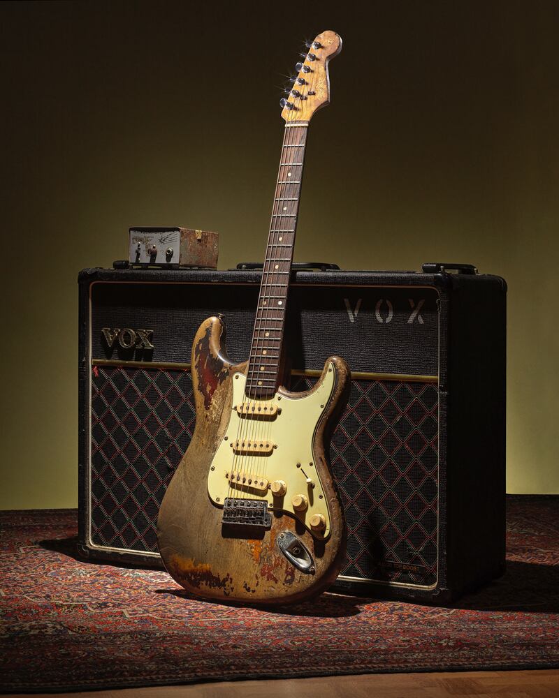 Rory Gallagher's 1961 Fender Stratocaster, which he bought second-hand for £100 on credit in 1963