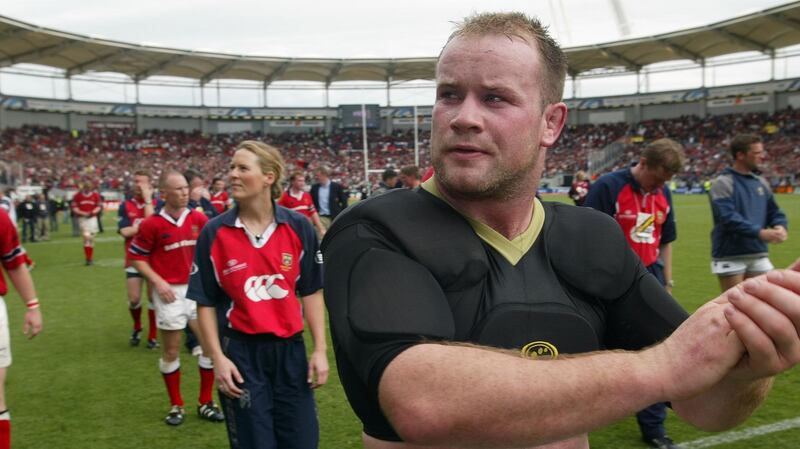 Frankie Sheahan following Munster’s Heineken Cup semi-final in 2003. Photograph: Inpho