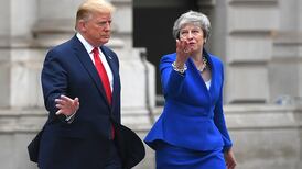 Emboldened Trump has eye on change in Downing Street