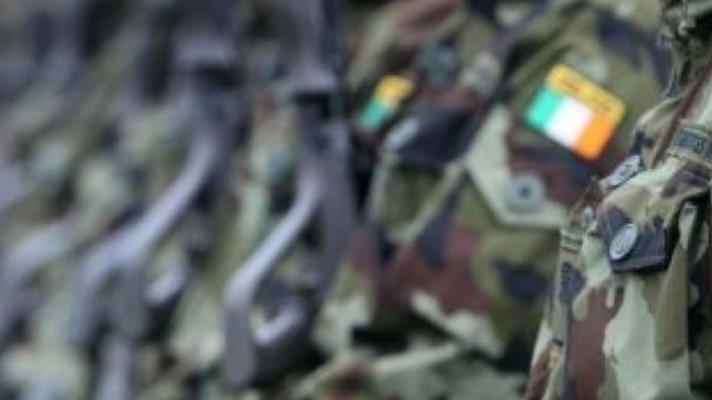 The officer faces allegations from two serving female Defence Forces members of a lower military rank. File photograph: Collins