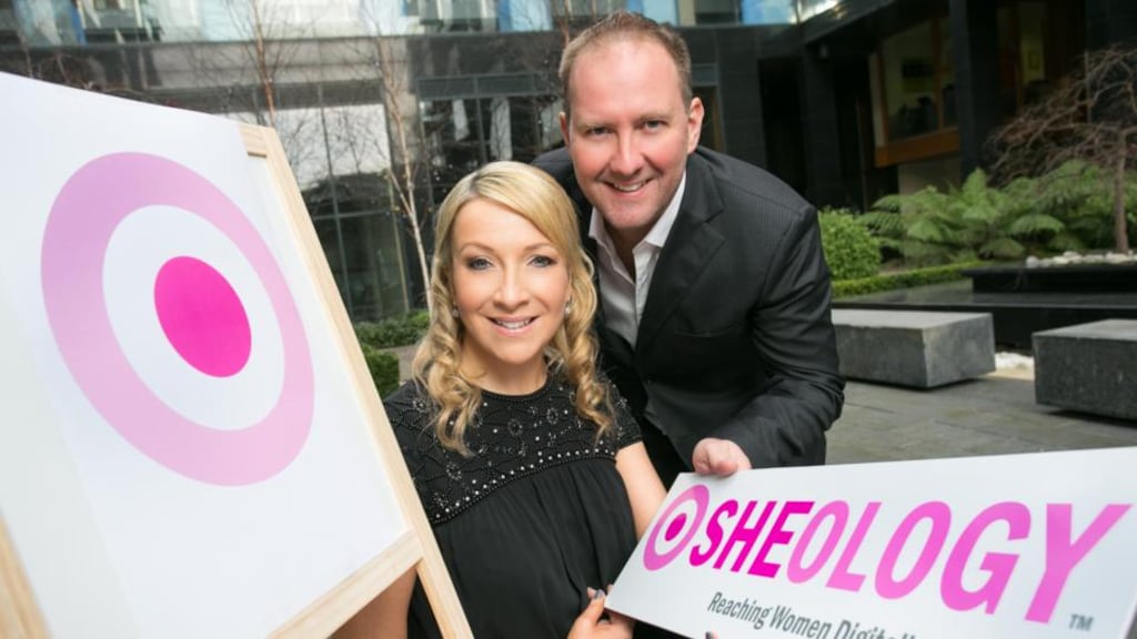 Sheology Digital co-founders  Sandra and Cormac McKenna.