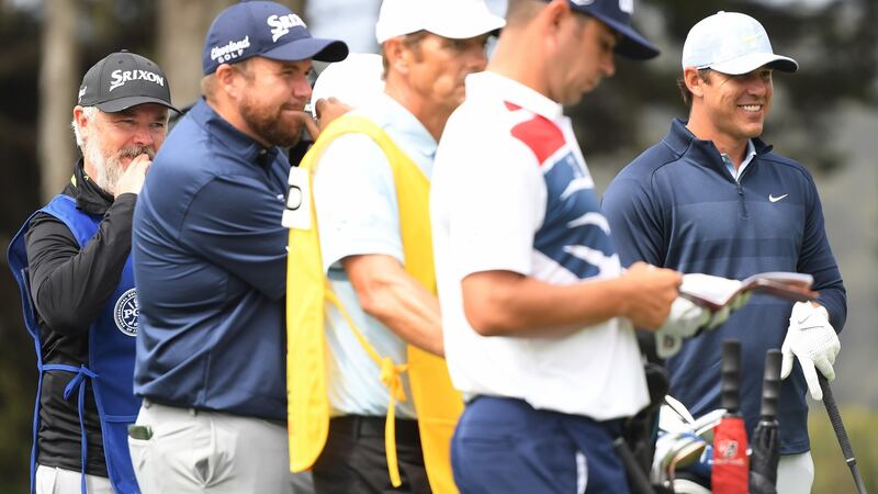 Koepka played with Shane Lowry on the opening day. Photo: Harry How/Getty Images