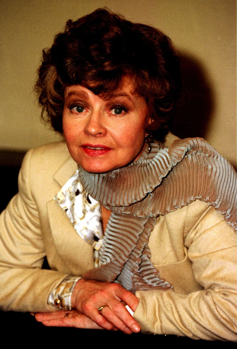 Actor Prunella Scales, best known for her role as Sybil in Fawlty Towers, has died aged 93, her sons said. Photograph: Michael Crabtree/PA Wire