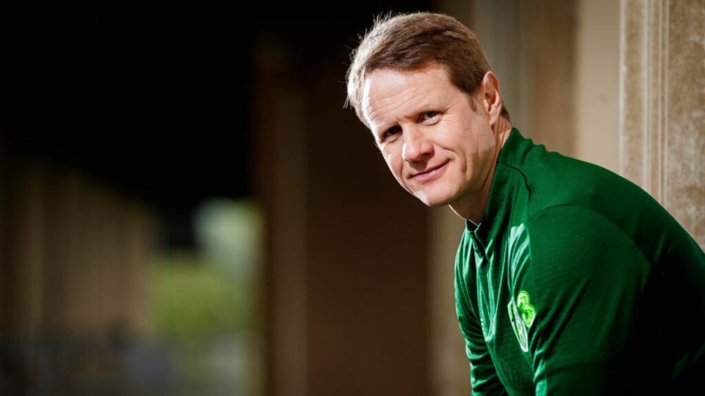 Head coach Colin O’Brien Photograph: ‘If you looked at some of the results you mightn’t think that we’ve been doing that great but we have focussed very much on certain objectives.’ Ryan Byrne/Inpho