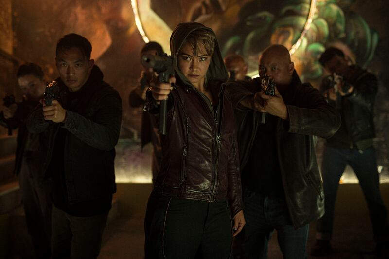 Havoc: Michelle Waterson as Assassin. Photograph: Netflix