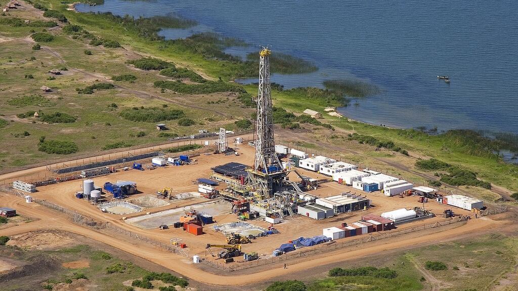 The Kingfisher well, Block 3A, jointly owned by Tullow Oil and Heritage Oil, sits at the Lake Albert Rift Basin, in Uganda.