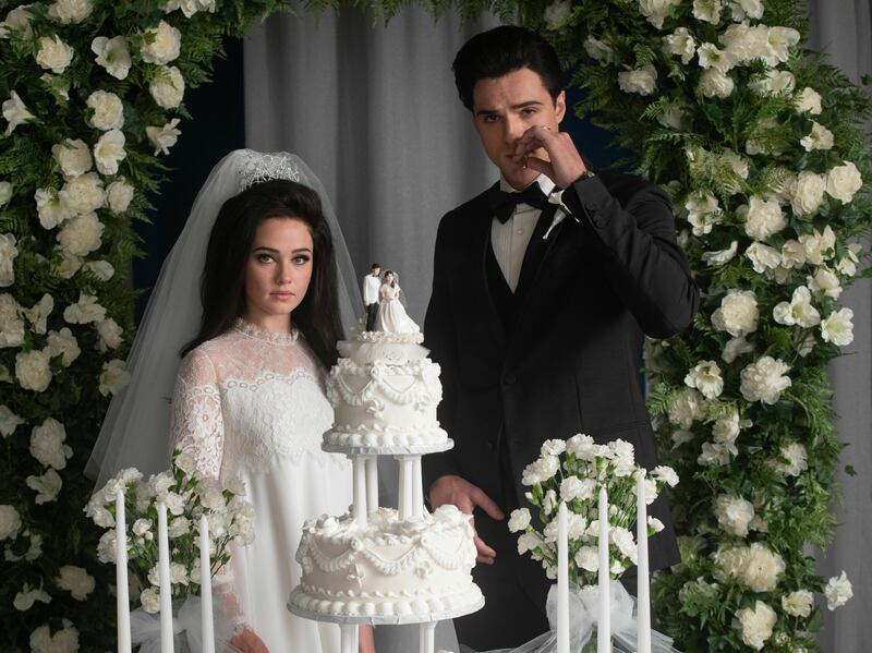 Priscilla: Jacob Elordi’s Elvis Presley is more attached to his Marlboros than his cheeseburgers in Sofia Coppola’s film. Photograph: A24