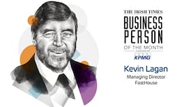The Irish Times Business Person of the Month: Kevin Lagan