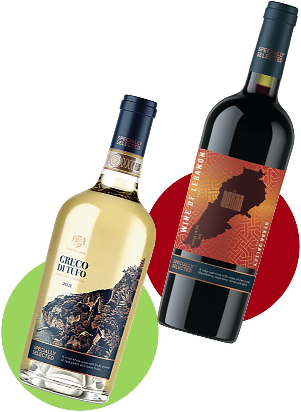 Wines for the Weekend: Specially Selected Greco di Tufo and Lebanese Red, both from Aldi