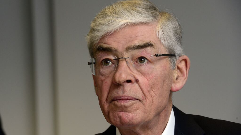 Former IBRC chairman Alan Dukes said those behind the intimidation warned of ‘various disobliging things which I’d rather not go into’. Photograph: Cyril Byrne / The Irish Times