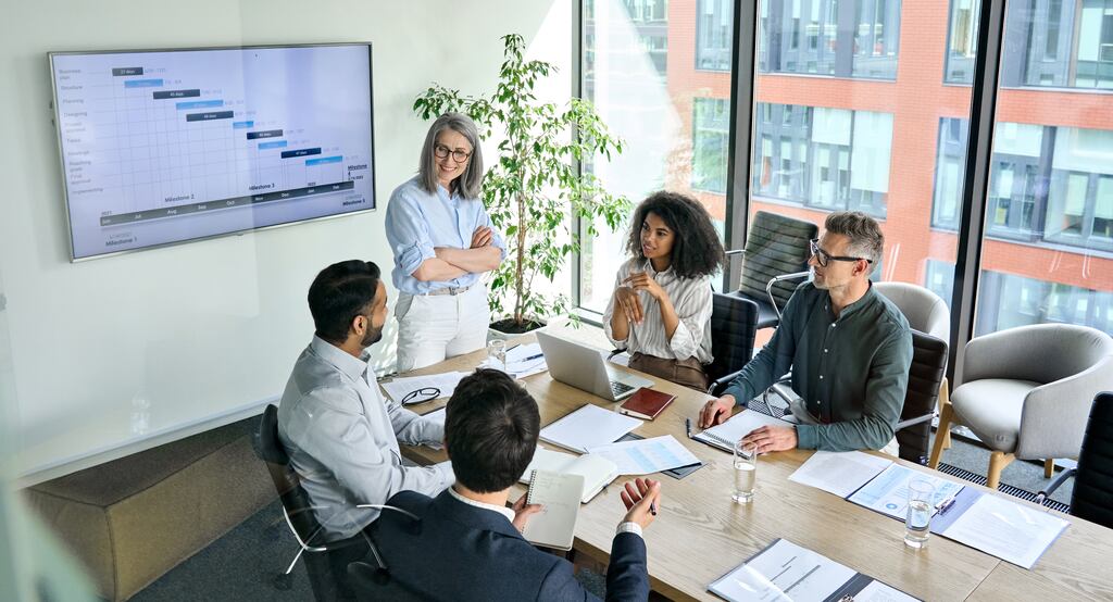 Middle managers are charged with overseeing frontline teams through the pandemic, hybrid working and now tightening budgets while also answering to senior leadership. Photograph: iStock
