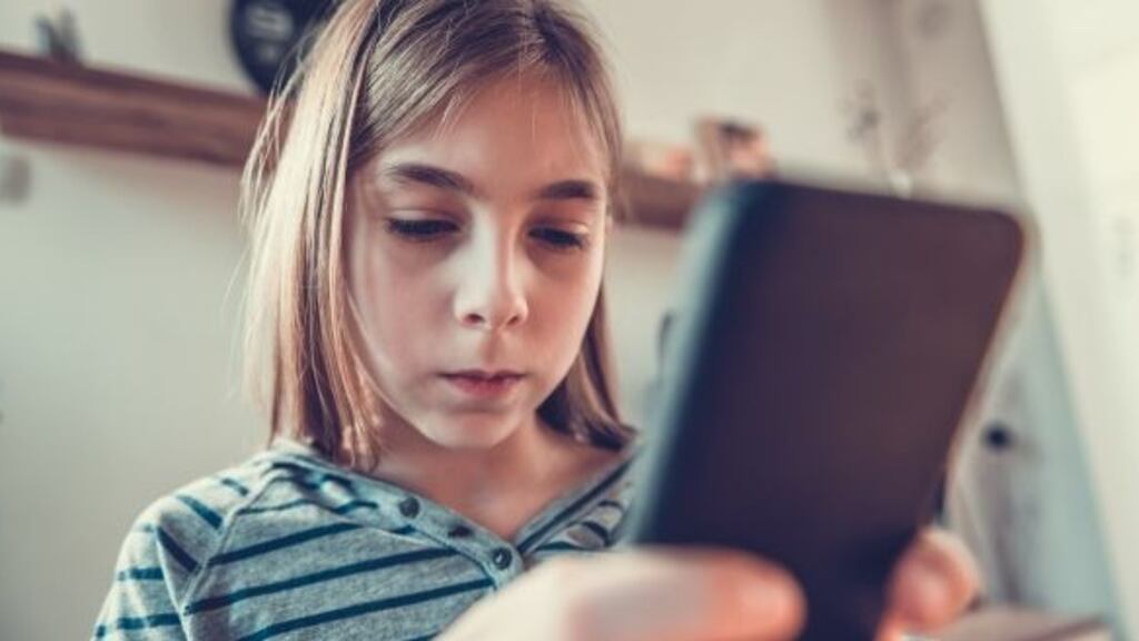 The research found using the internet was most commonly reported as the favourite activity of nine-year-olds. Photograph: iStock