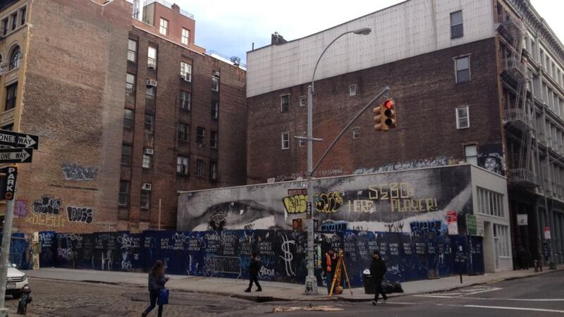 Sean Dunne admitted he was involved in negotiations to purchase this site at 74 Grand Street in New York for a company belonging to his wife, Gayle Killilea