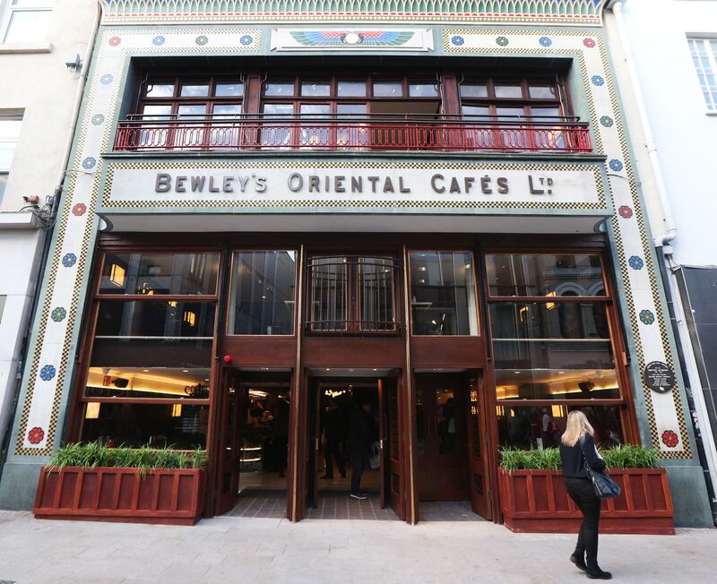 Bewley’s of Grafton Street: the facade of the landmark Dublin cafe