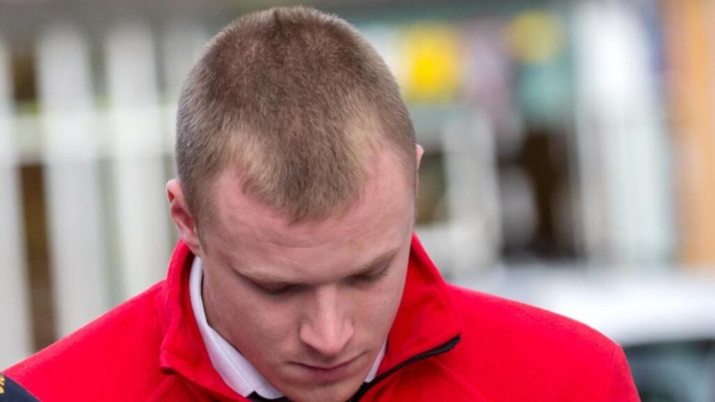 Thomas Flynn (21) from Coolock, Dublin 17, who is one of seven men who pleaded guilty on Tuesday to a raid on family home in Co Tipperary. Photograph: Dylan Vaughan