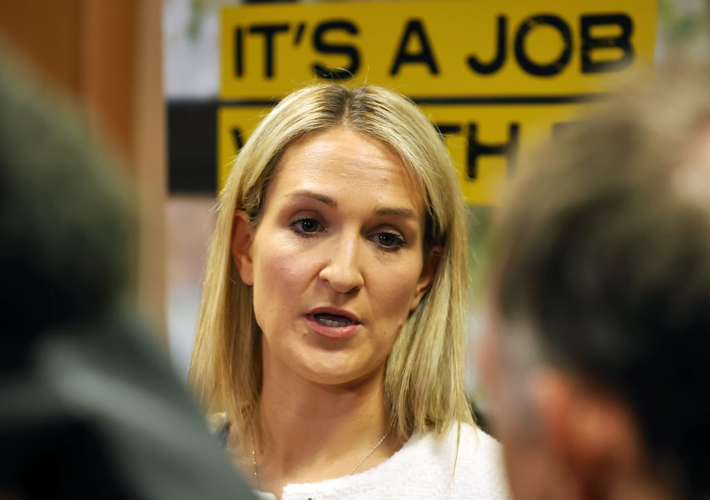 Helen McEntee, Minister for Justice: draft memo to Cabinet contains new measures raound the sentencing of children. Photograph: Colin Keegan/Collins