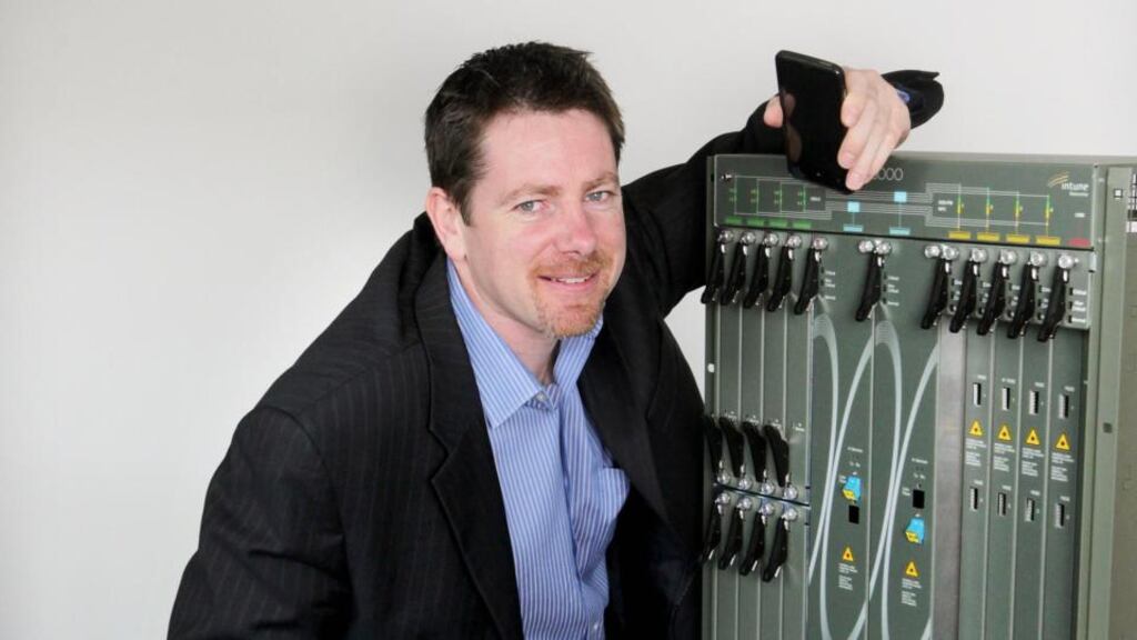 Intune Networks founder and chief technology officer John Dunne. Photograph: Maxwell