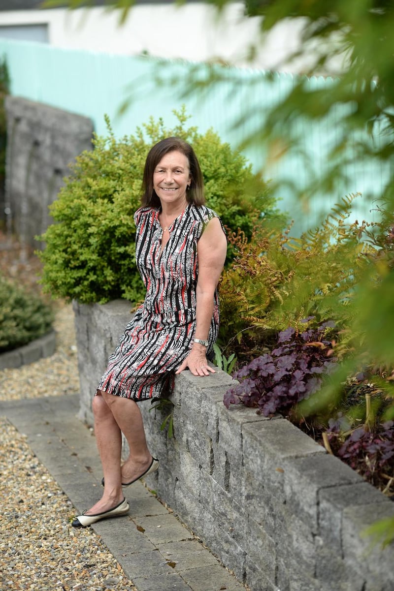 Author Sheila O’Flanagan, pictured at home in Clontarf, Dublin. Photograph: Dara Mac Dónaill