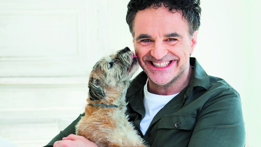 Noel Fitzpatrick with his dog Keira, his ’closest friend”.