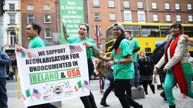 Ministers should reflect on undocumented in Ireland while in US