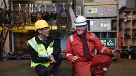 Rishi Sunak refuses to ‘raise expectations’ on finding swift solution to NI protocol impasse