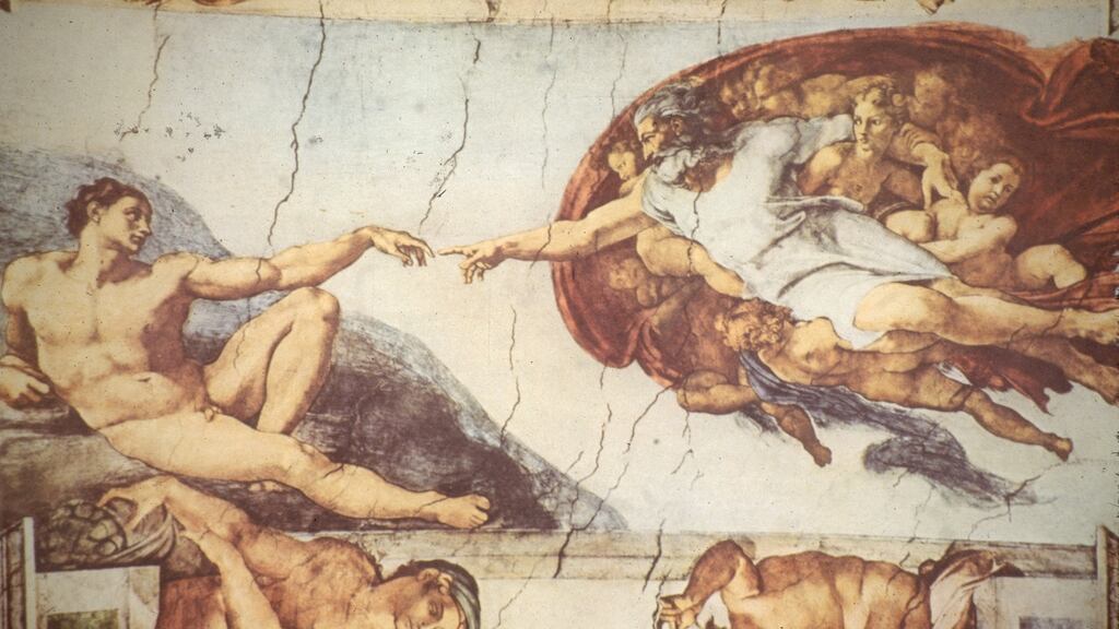 Sa tSéipéal Shistíneach. grianghraf: hulton archive/getty images