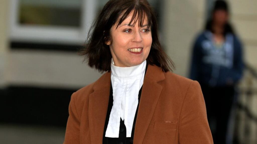 Úna Ní Raifeartaigh SC, counsel for the prosecution in Anglo trial. Photograph: David Sleator/The Irish Times