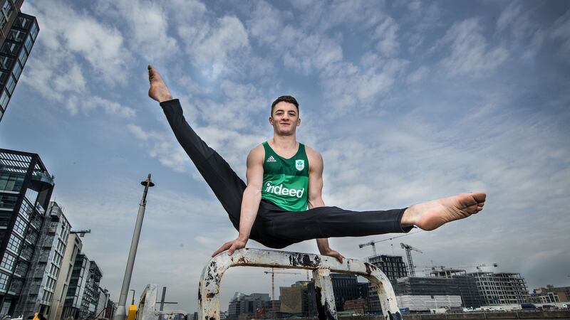 Rhys McClenaghan has won gold medals on the pommel horse at the 2018 Commonwealth Games and European Championships. Photograph: Billy Stickland/Inpho.
