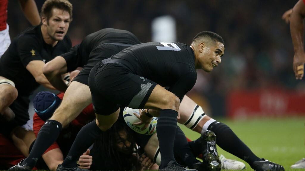 Aaron Smith: his Otago Highlanders team were playing at a tempo way above anything I had experienced. Photograph: Billy Stickland/Inpho