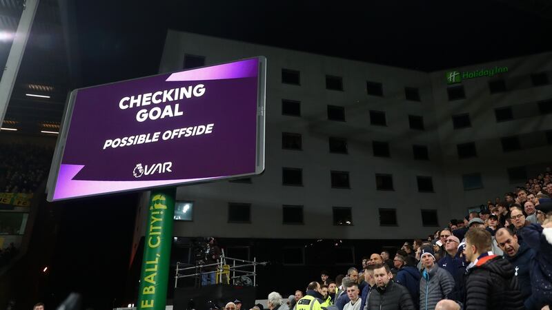 Teemu Pukki had a goal controversially ruled out for offside by VAR. Photo: Julian Finney/Getty Images