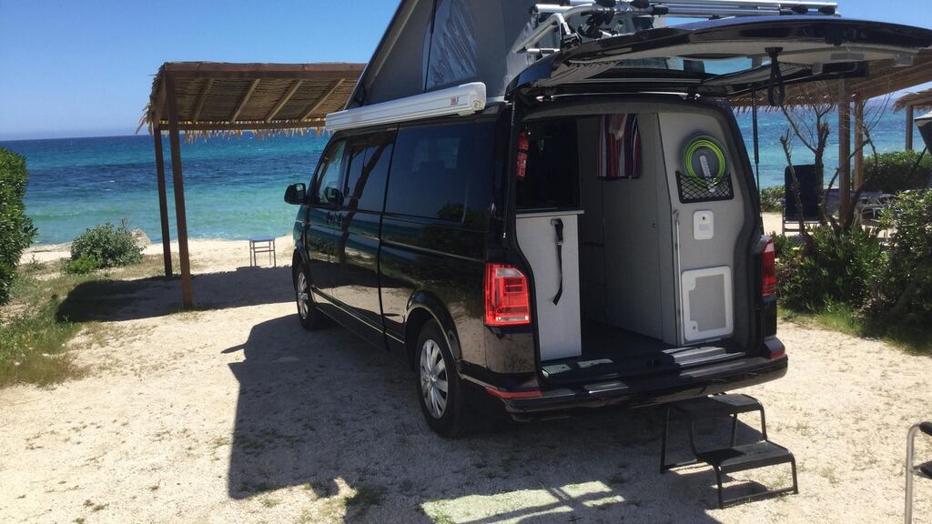 A converted van from Cosy Camper