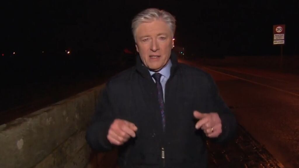 Pat Kenny looks haunted by the prospect of a hard border