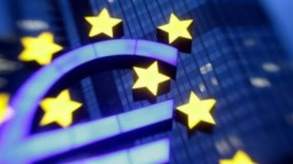 Signs of faster growth could provide solid ground to the 19-nation economy as it heads into another year of potentially tumultuous politics