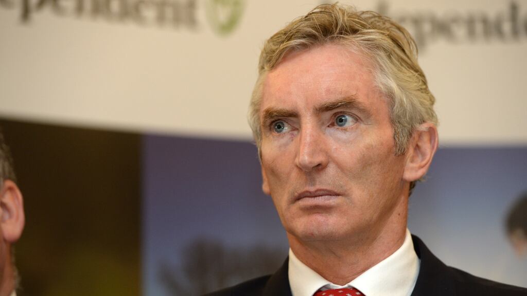 New INM interim chief executive Michael Doorly pictured at the media group’s annual meeting in Dublin in August. Photograph: Dara Mac Dónaill / The Irish Times