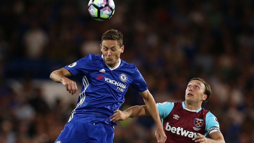 Serbian international midfielder Nemanja Matic signed for Manchester United, from Premier League champions Chelsea the buying club announced. Photograph: Getty Images