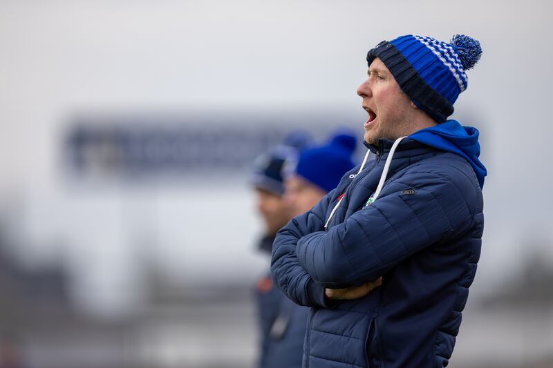 Monaghan manager Vinny Corey. Photograph: Morgan Treacy/Inpho