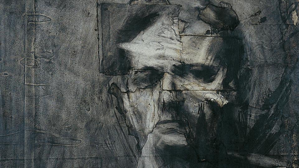 Self-Portrait (1958) by Frank Auerbach