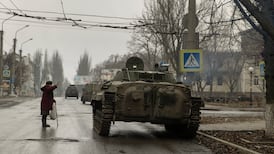 At least three killed as Russia launches barrage of missiles